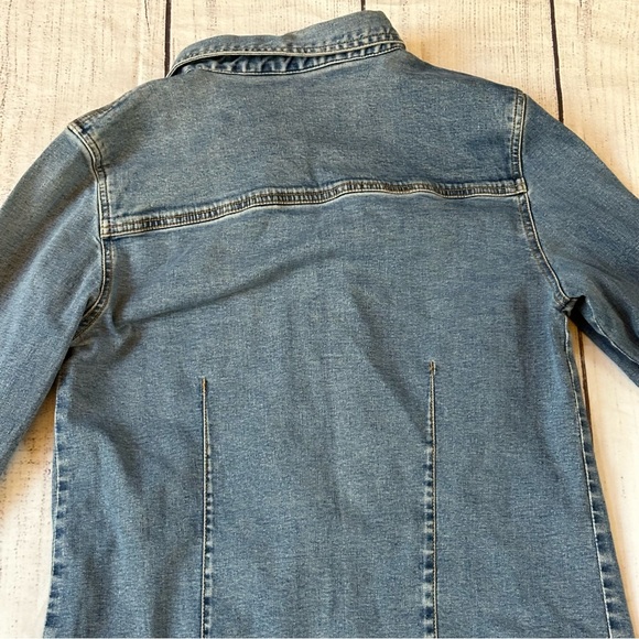 Vintage Hard Rock Cafe Philadelphia size XL women’s blue denim jacket - Picture 12 of 14